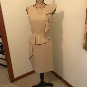 Beige Calvin Klein Dress